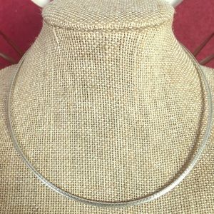 Sterling silver 16” omega chain